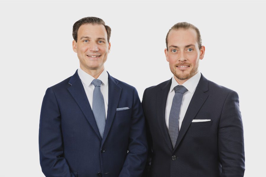 Ihre Immobilienmakler Experten aus Stuttgart. Felix Fuchslocher und Erik Porthun.
