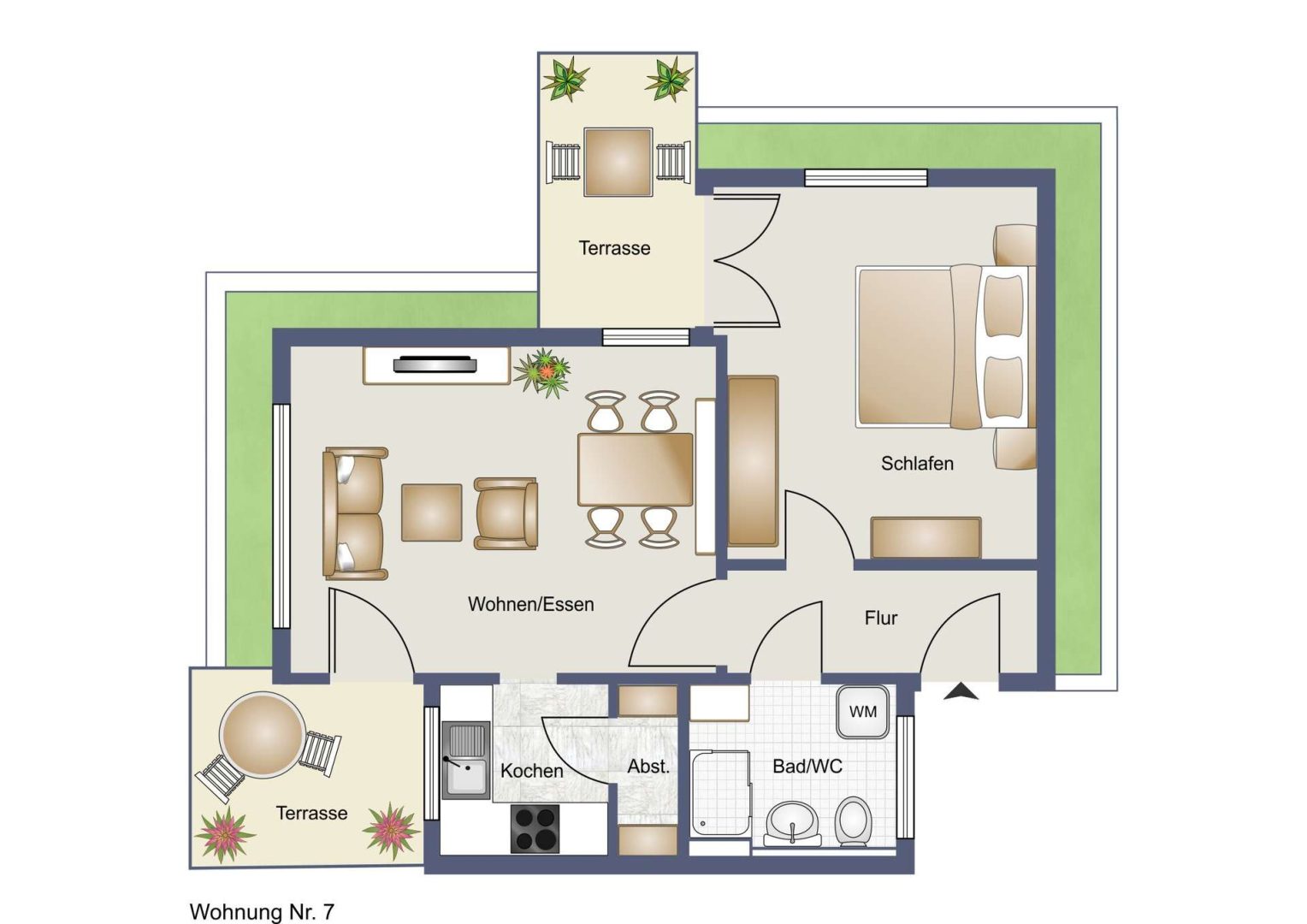 Grundriss Erdgeschoss